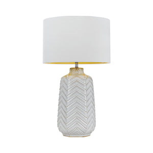 Esmo Table Lamp White / White
