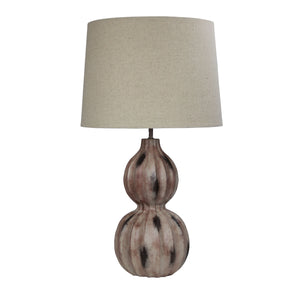 Autumn Ribbed Table Lamp