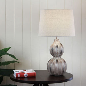 Autumn Ribbed Table Lamp