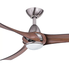 Load image into Gallery viewer, Arumi AC 52&quot; Pewter Motor Koa Blades with LED Light and Wall Control