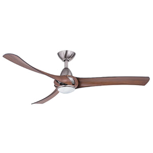 Arumi AC 52" Pewter Motor Koa Blades with LED Light and Wall Control