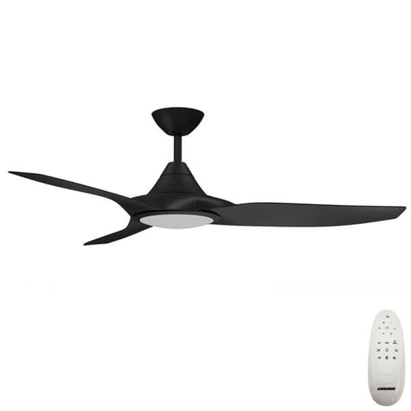 CloudFan 60 Black with LED Light