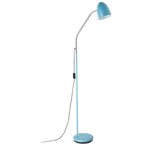 Lara Single Floor Lamp Bright Blue