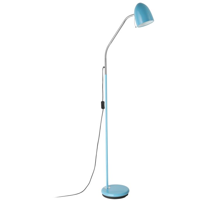 Lara Single Floor Lamp Bright Blue