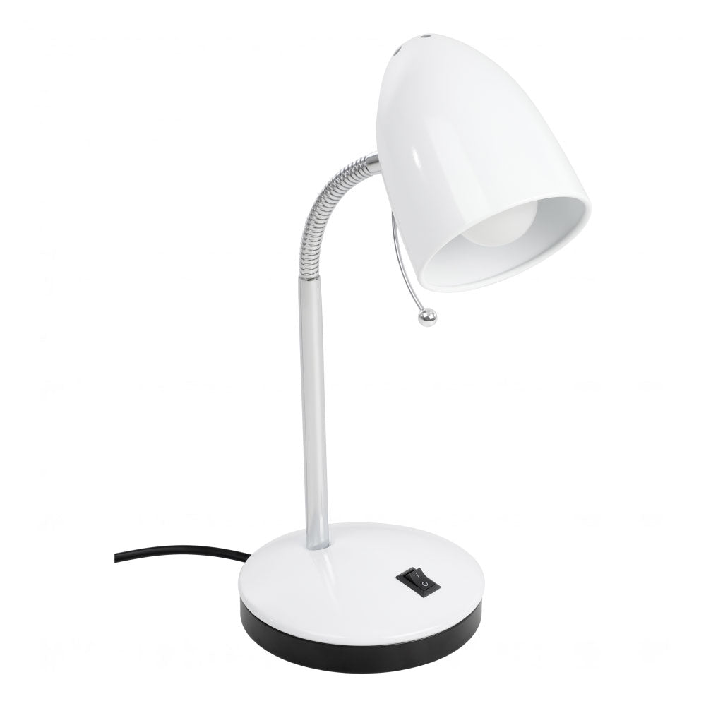 Lara USB Desk Lamp White