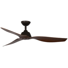 Load image into Gallery viewer, Malibu DC 52&quot; Old Bronze Motor Walnut Blades no Light with Remote