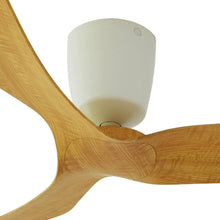 Load image into Gallery viewer, Aeratron FR DC 50&quot; 3 Blade White Motor Light Timber Woodgrain No Light