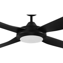 Load image into Gallery viewer, Bondi 48 Black AC LED Ceiling Fan