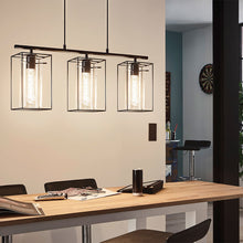 Load image into Gallery viewer, Loncino 3 Light Pendant Black