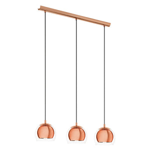 Rocamar 3 Light Copper Pendant 94591