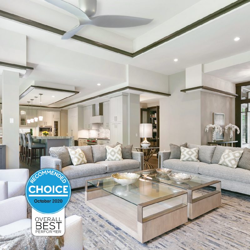 Aeratron AE3+ Three Blade 60 Silver DC Ceiling Fan