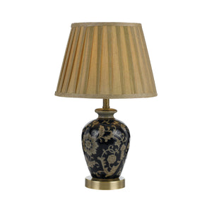AMANI Table Lamp Blue and Gold