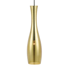 Load image into Gallery viewer, Conie Pendant Black &amp; Gold Glass