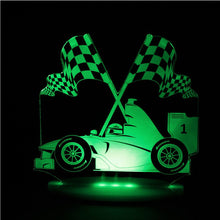 Load image into Gallery viewer, Night Light Racecar Dream Light