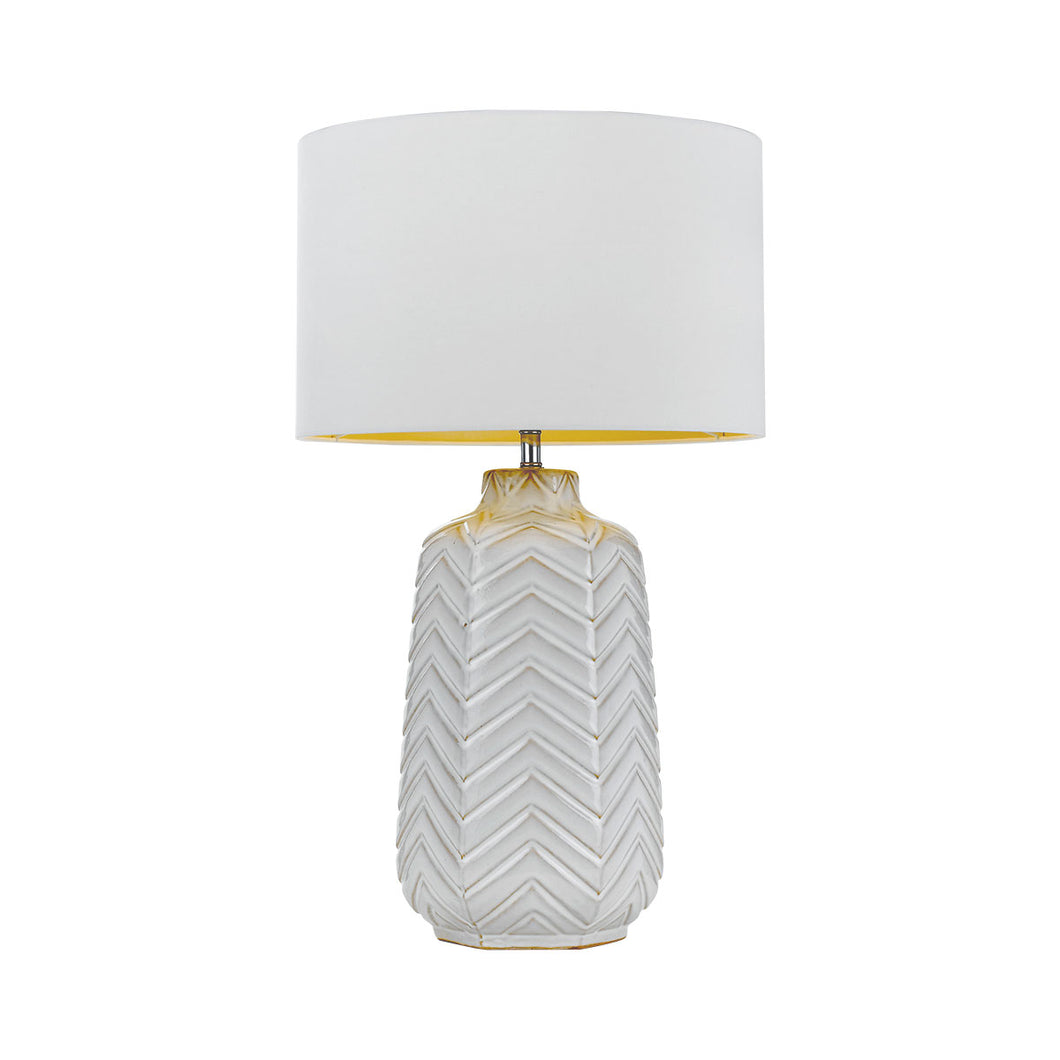 Esmo Table Lamp White / White