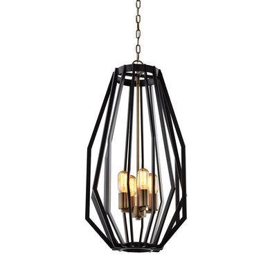 Gamba2 Pendant Antique Brass and Oiled Bronze
