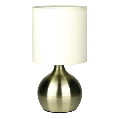 Lotti Touch Lamp Antique Brass