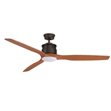 Load image into Gallery viewer, Governor Fan 1520mm Old Bronze Teak Blades with LED Light