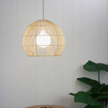 Load image into Gallery viewer, Batu.48 Natural Rattan Pendant with Suspension