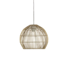 Load image into Gallery viewer, Batu.36 Natural Rattan Pendant with Suspension