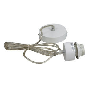 Hardwired Parti Cord Suspension Set White/Clear