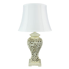 Load image into Gallery viewer, Devana Floral Cut Table Lamp