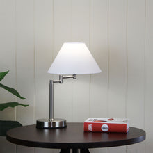 Load image into Gallery viewer, Zoe Touch Lamp Brushed Chrome