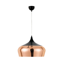 Load image into Gallery viewer, Polk 46 Pendant Large Black and Copper Metal