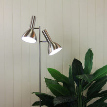 Load image into Gallery viewer, Vespa Twin Floor Lamp Brushed Chrome