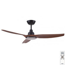 Load image into Gallery viewer, Skyfan DC 52 1320mm 3 Blade Teak with LED