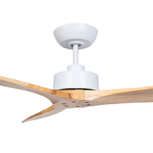 Load image into Gallery viewer, Wynd DC 54 White Motor Handcrafted Timber Natural Blades No Light