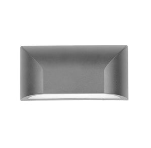 Bloc Exterior Wall Light CCT LED Silver