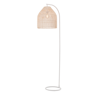 Sawyer Rattan Floor Lamp Natural