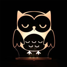 Load image into Gallery viewer, Night Light Owl Dream Light