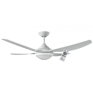Royale II 4 Blade DC 52" White with Remote and CCT LED Light