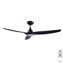 Load image into Gallery viewer, Skyfan 3 Blade DC 60&quot; Black with Remote and CCT LED Light