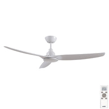 Load image into Gallery viewer, Skyfan 3 Blade DC 60&quot; White with Remote and CCT LED Light
