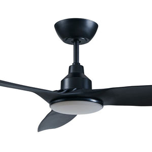 Skyfan 3 Blade DC 60" Black with Remote and CCT LED Light
