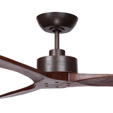 Load image into Gallery viewer, Wynd DC 54 Oil Rubbed Bronze Motor Handcrafted Timber Walnut Blades No Light